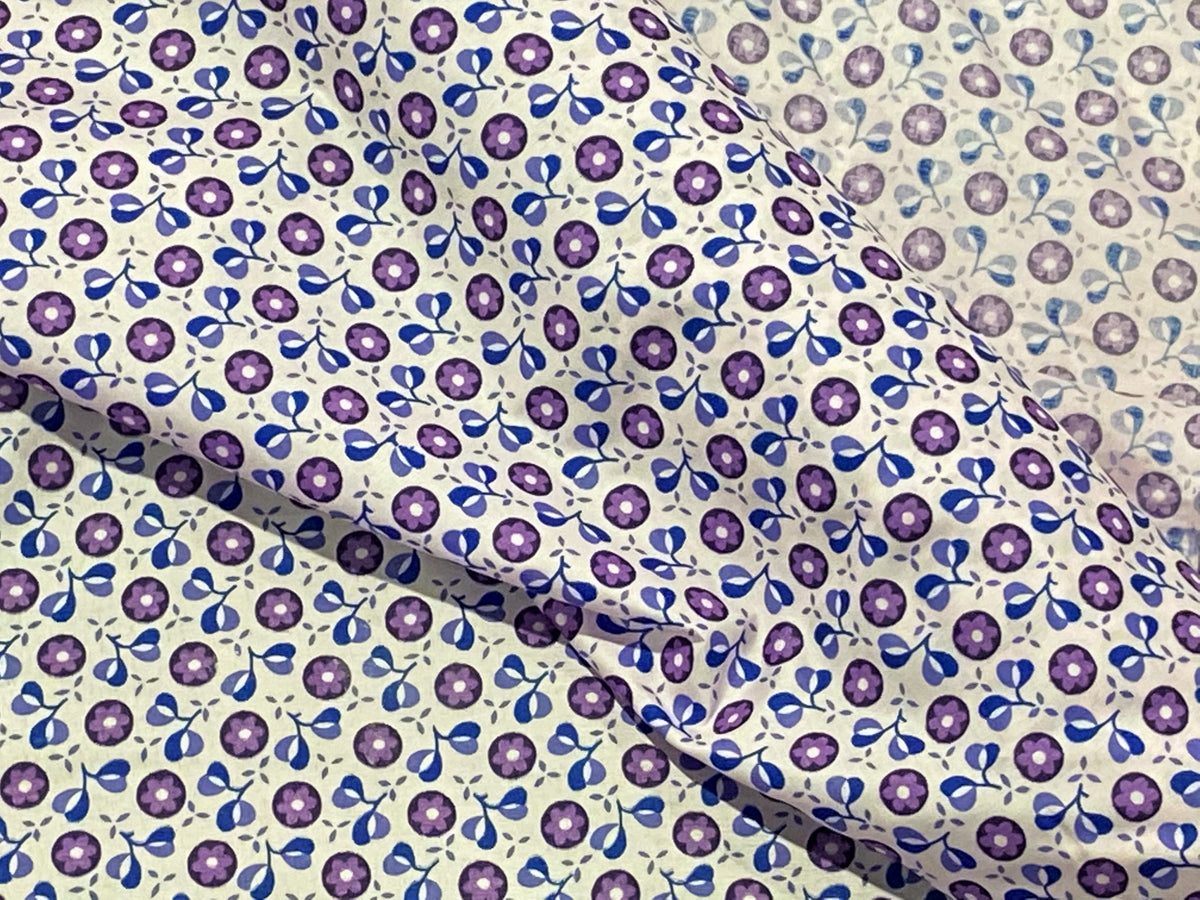 Purple/Lilac Floral - 6.31 Metre Length LAST CHANCE TO BUY!