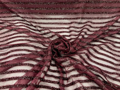 Lurex Striped Knit