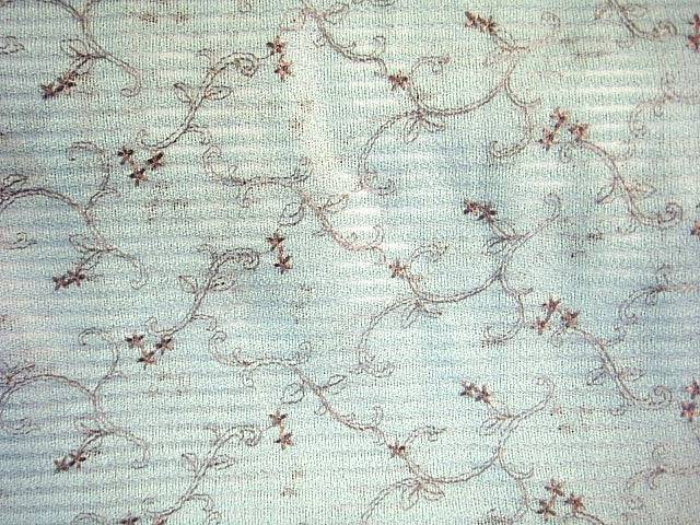 Entwined Floral - Embroidered Knit