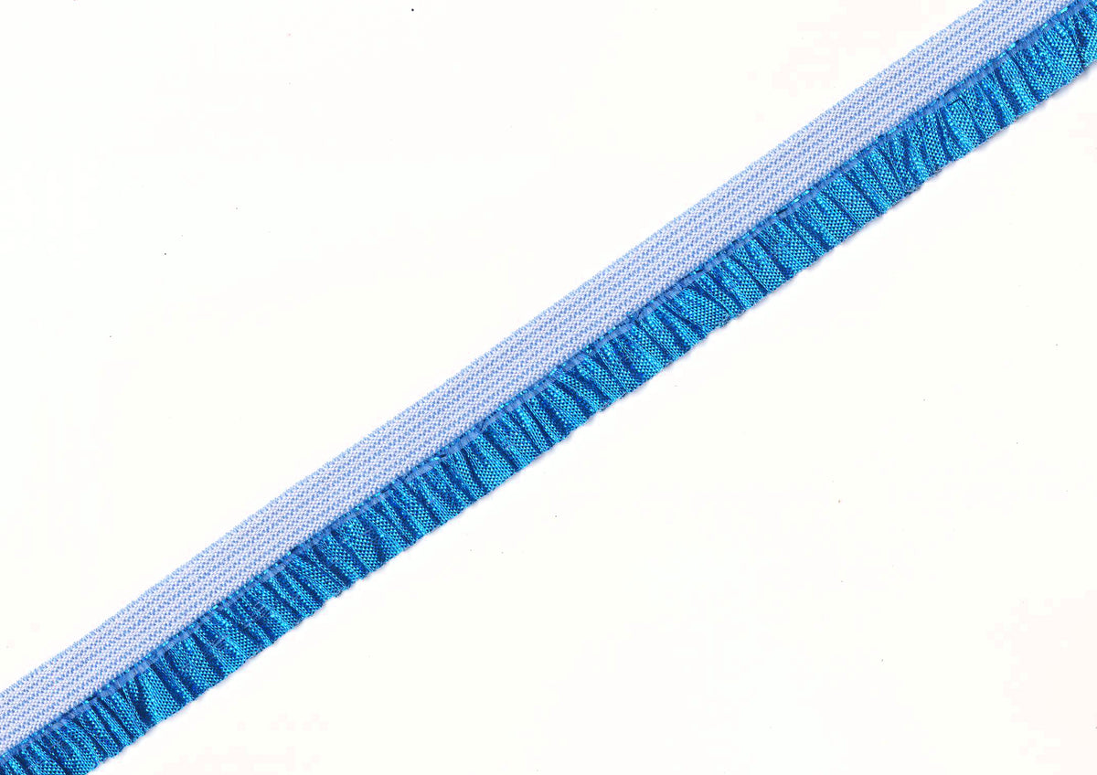 20mm Metallic Elasticated Frill Trim - END OF LINE