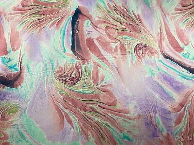 Modern Art - Clearance Printed Crepe - Cheap Fabrics