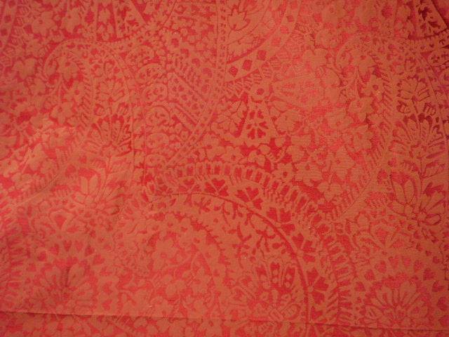 Moghul Brick - Taffeta Jacquard