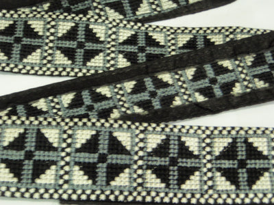 Knitted Monogram Trim - 50mm