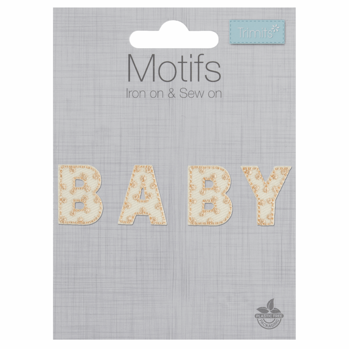 Baby Letters - Iron -On & Sew-On