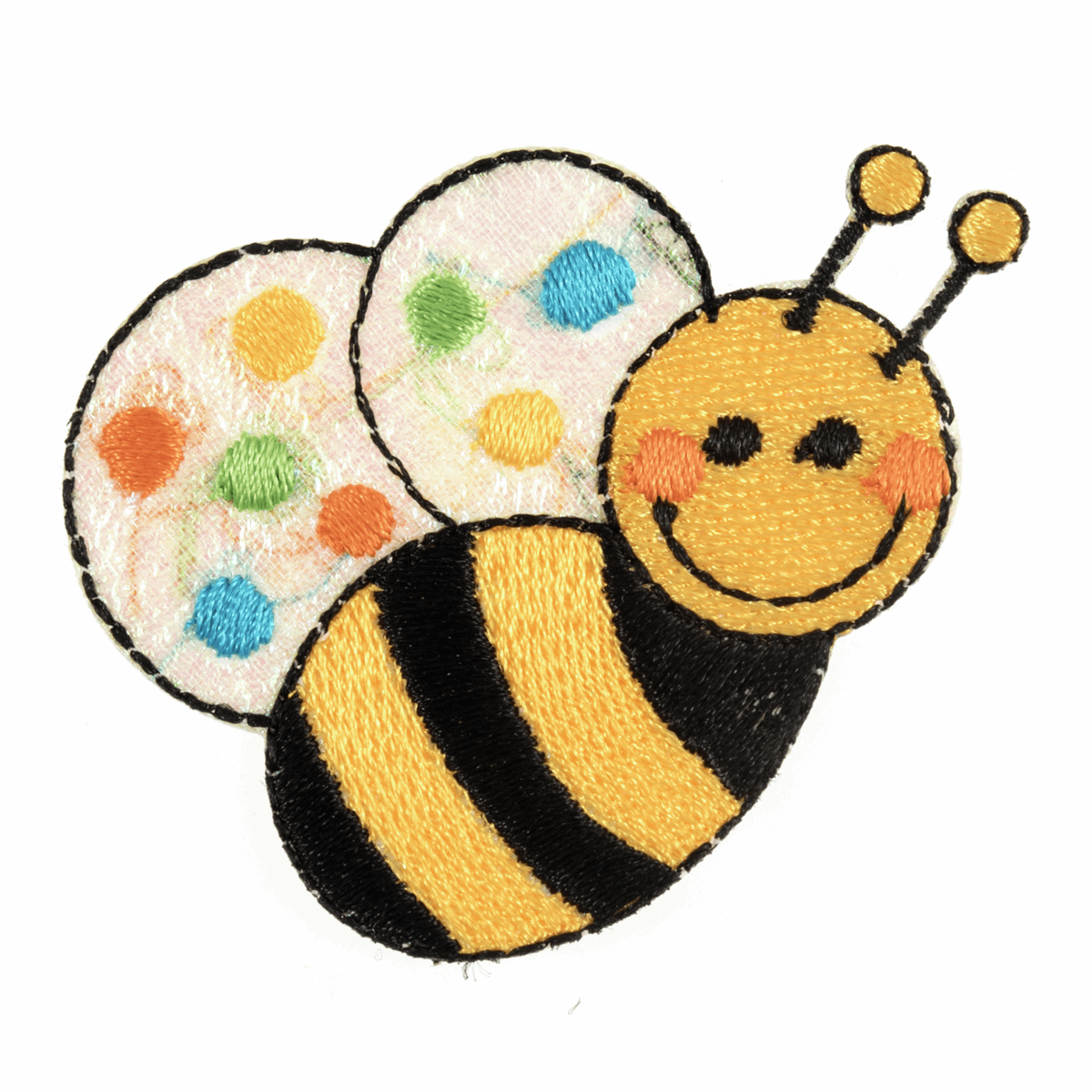 Bumble Bee - Iron -On & Sew-On