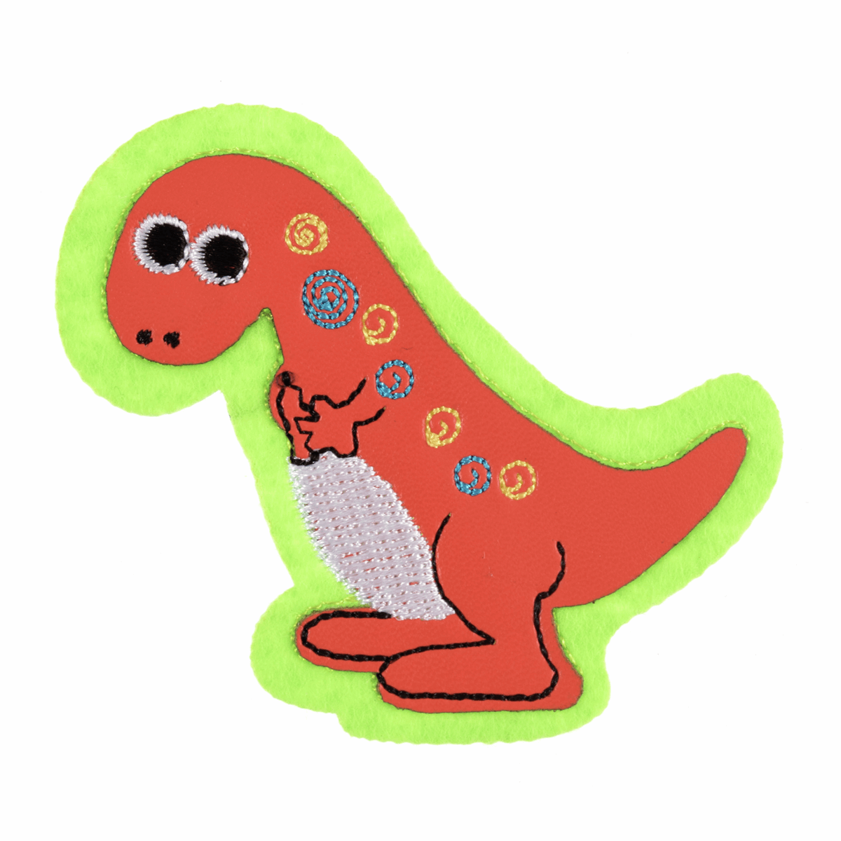 Cute Dinosaur - Iron -On & Sew-On