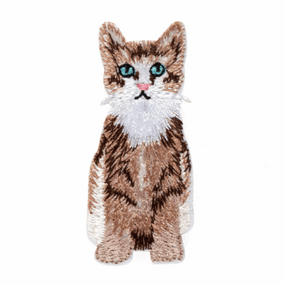 Furry Cat - Iron -On & Sew-On