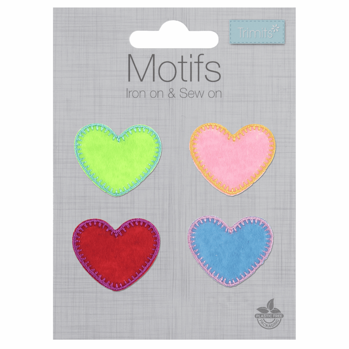 Hearts  - Iron -On & Sew-On Motifs