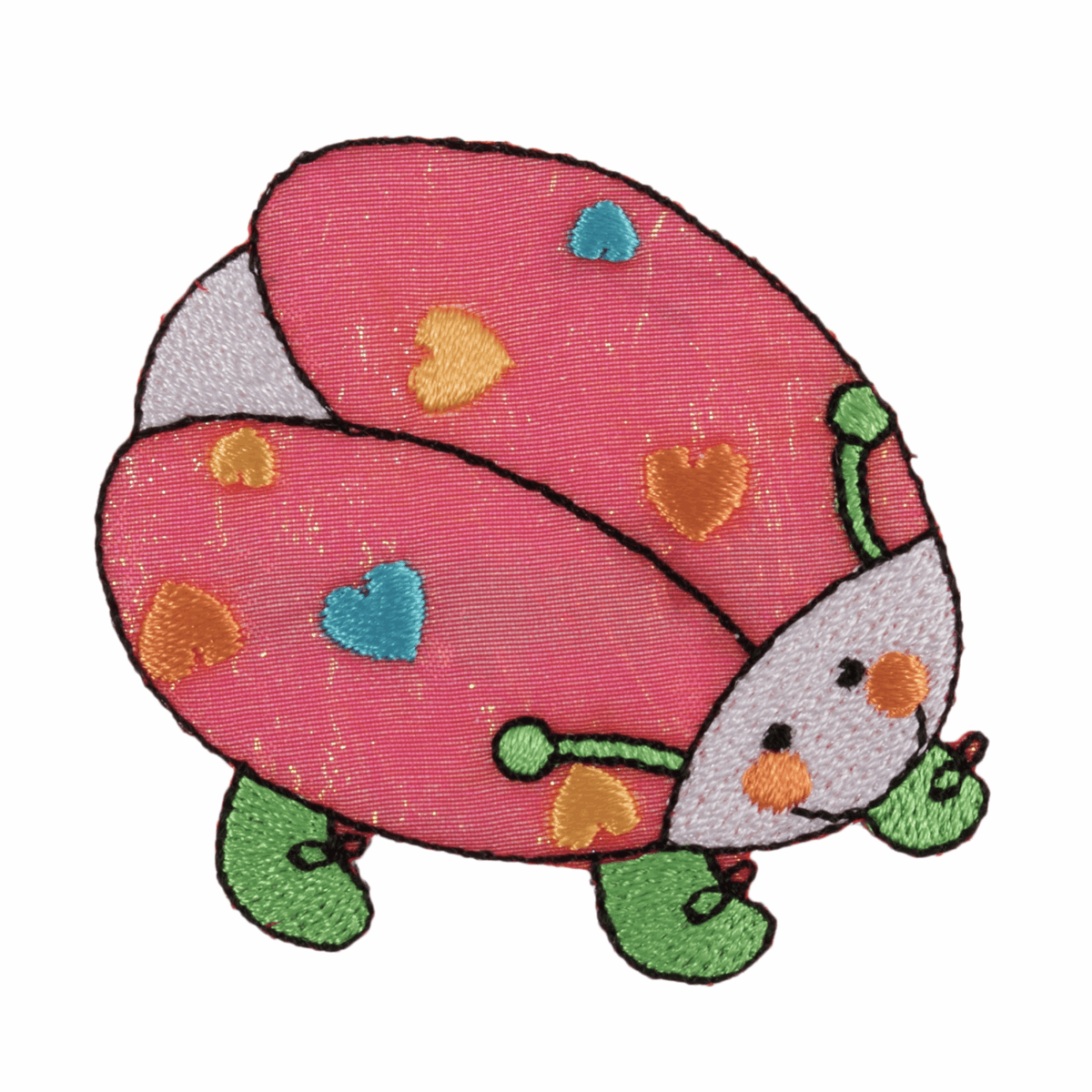 Ladybird Love- Iron -On & Sew-On Motifs