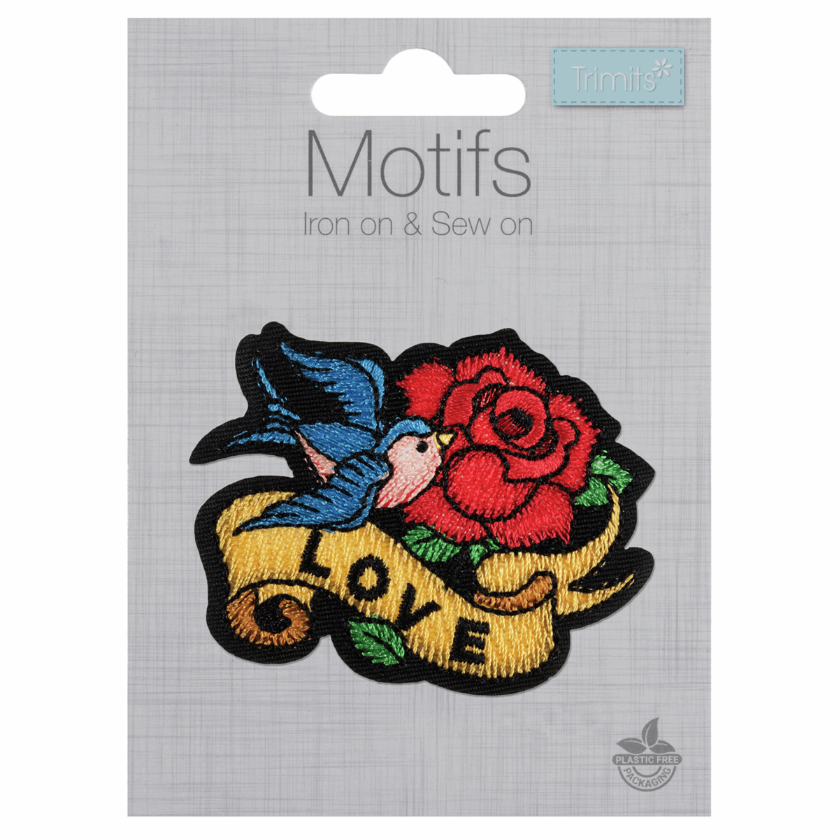 Love Tattoo - Iron -On & Sew-On