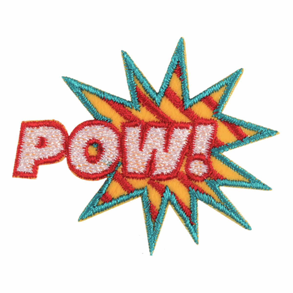 POW! - Iron -On & Sew-On