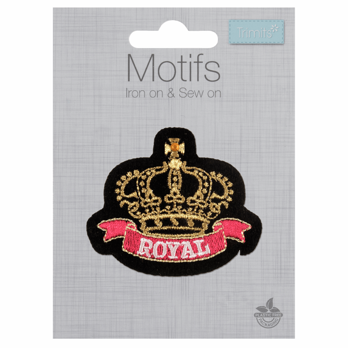 Royal Crown - Iron -On & Sew-On