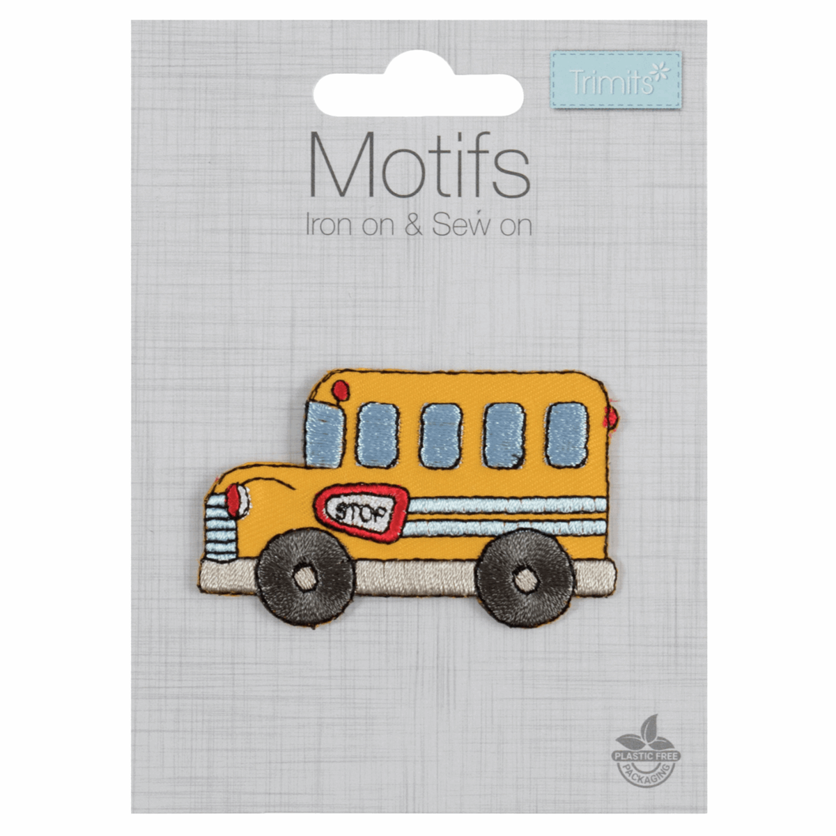 School Bus - Iron -On & Sew-On Motifs