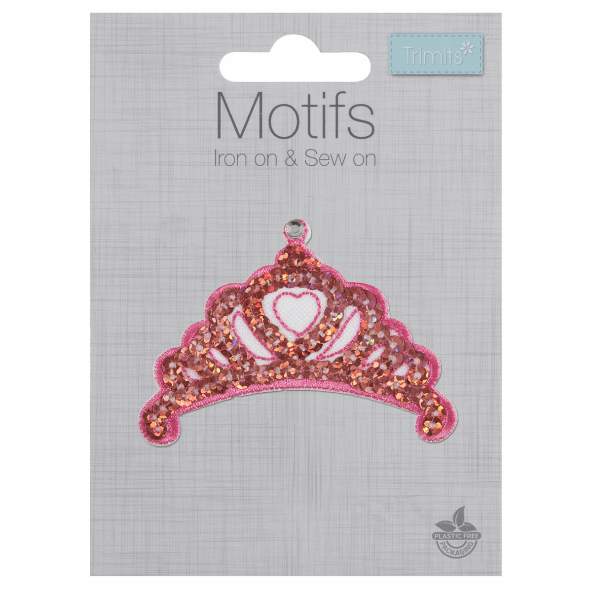 Princess Tiara  - Iron -On & Sew-On