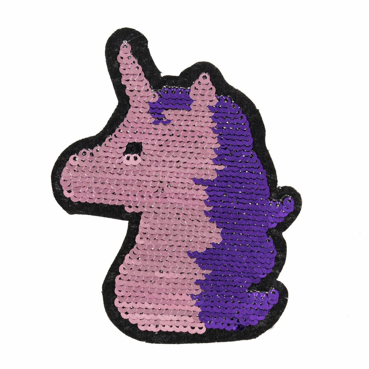 Unicorn Sequin- Iron -On & Sew-On (Flip Sequin Motif)