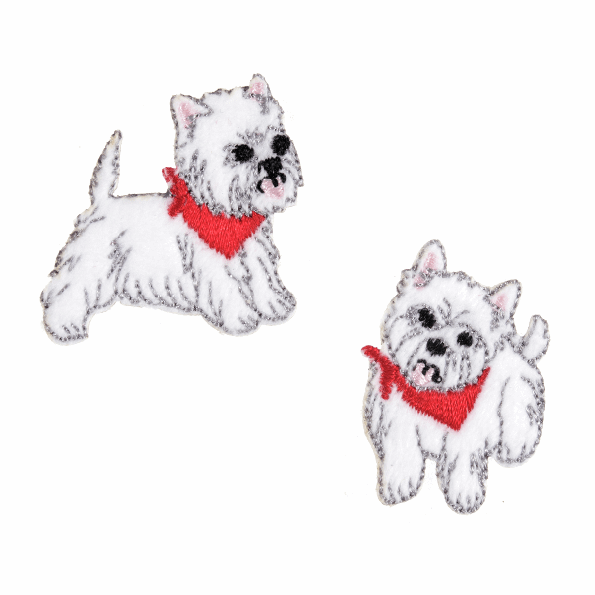 Westie Puppies - Iron -On & Sew-On