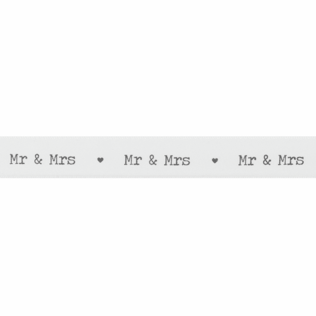 Mr & Mrs - Wedding Satin Ribbon - Cheap Fabrics