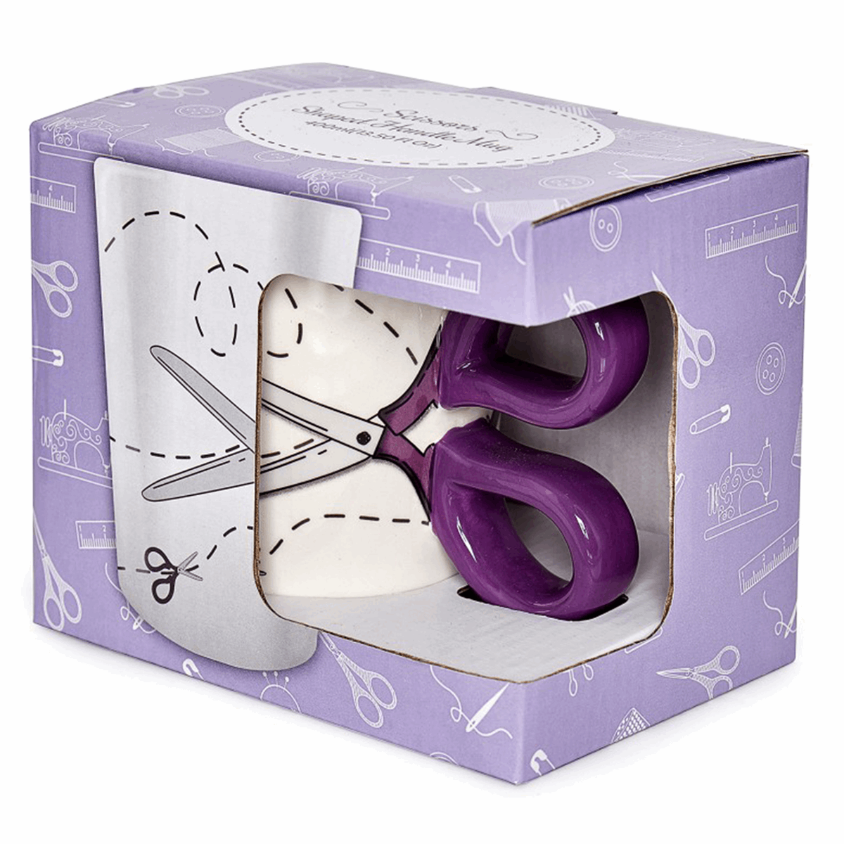 Mug - Scissor Design - Cheap Fabrics