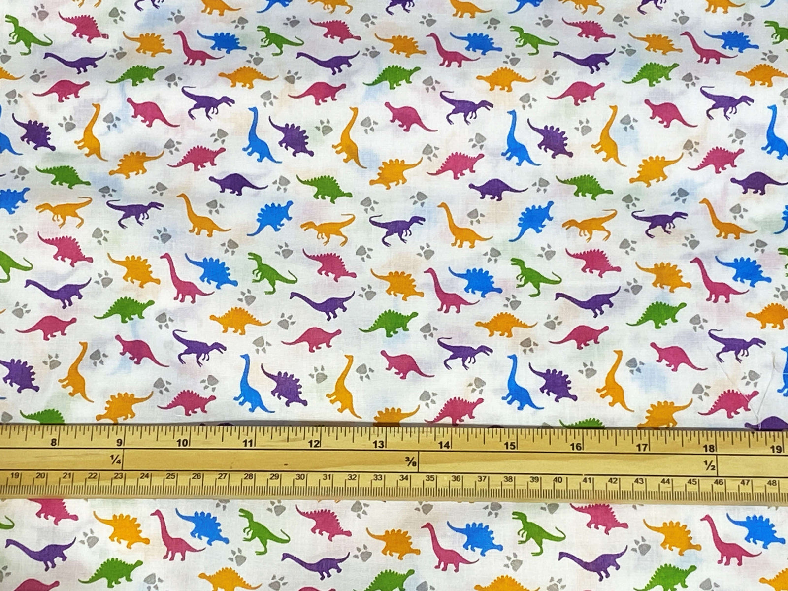 Dinosaurs - Novelty Poly/Cotton Print