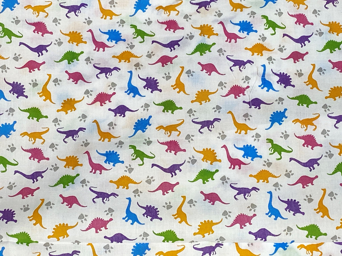 Dinosaurs - Novelty Poly/Cotton Print