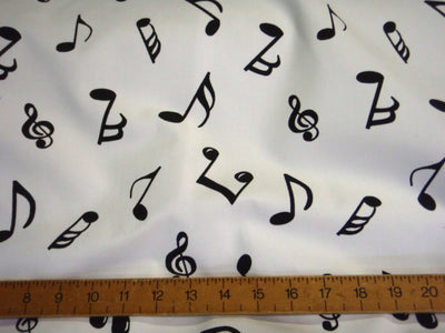 Muscial Notes Drill Fabric