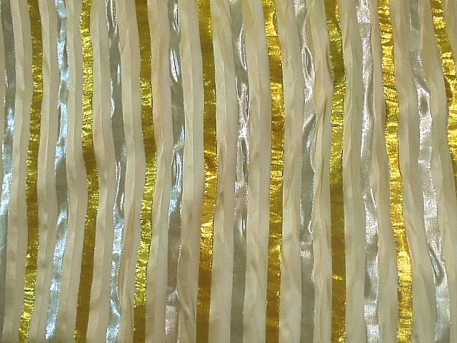 Narrow Stripe - Silk Georgette Stripe