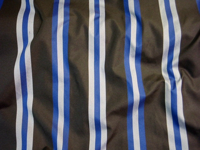 Narrow Striped Crepe Fabric