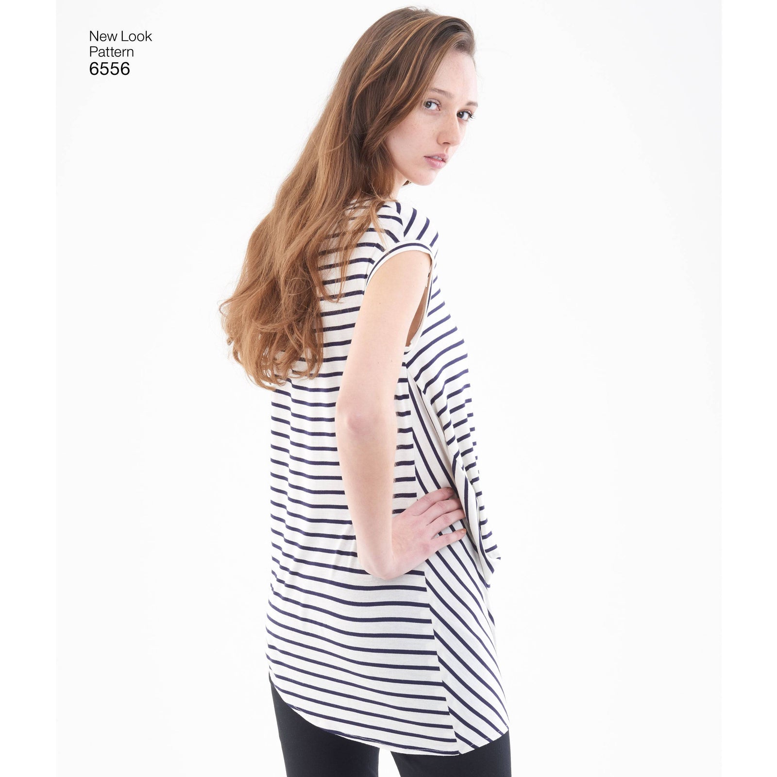 6556 New Look Pattern 6556  Women's Easy Knit Tops