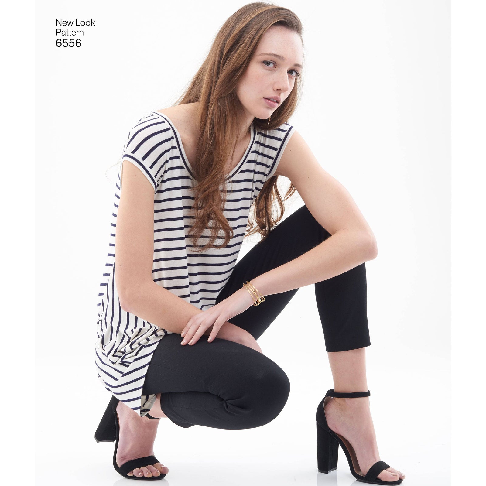 6556 New Look Pattern 6556  Women's Easy Knit Tops