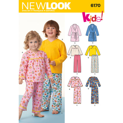 6170 Toddlers' and Child's Pajamas