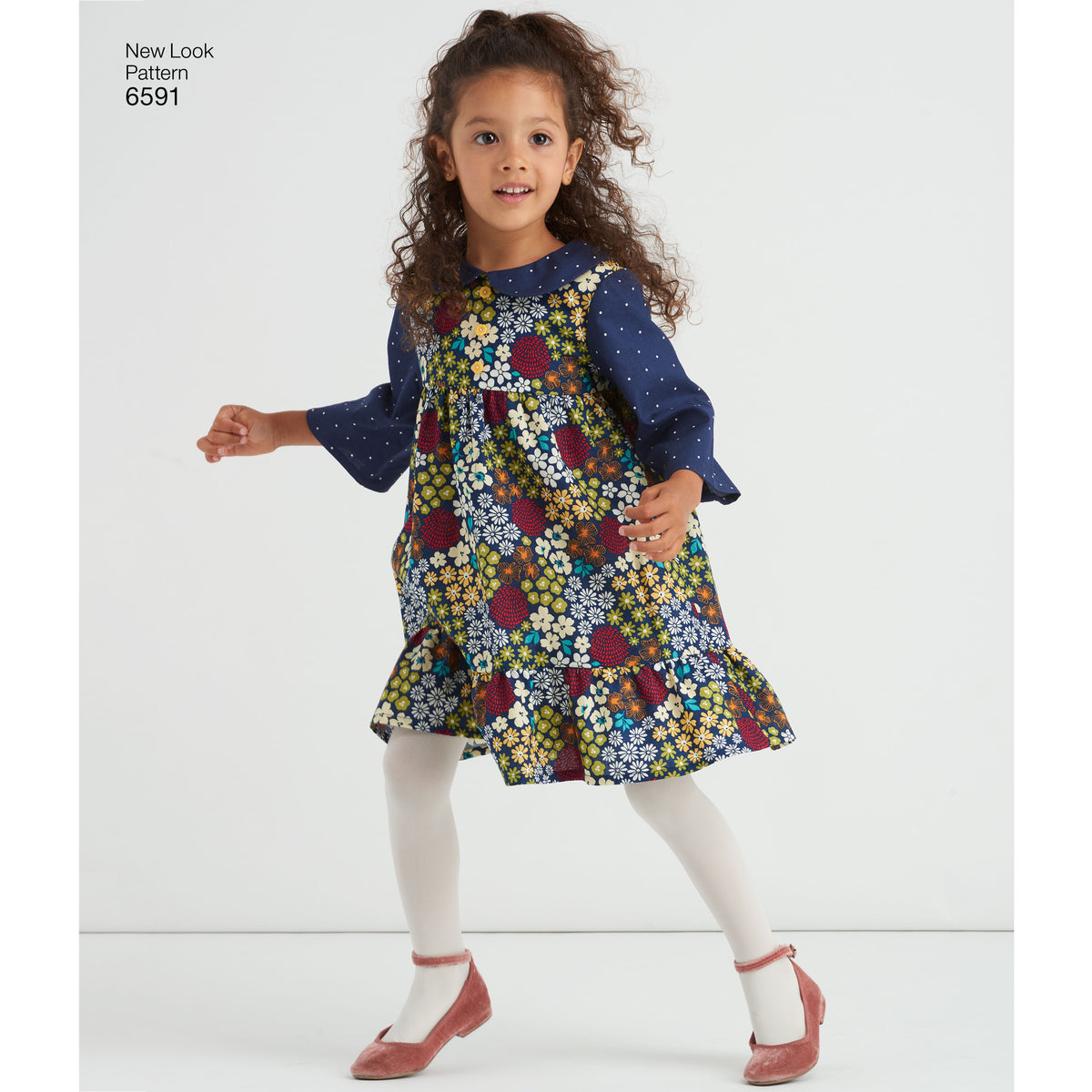 6591 New Look Pattern 6591 Child's Dress