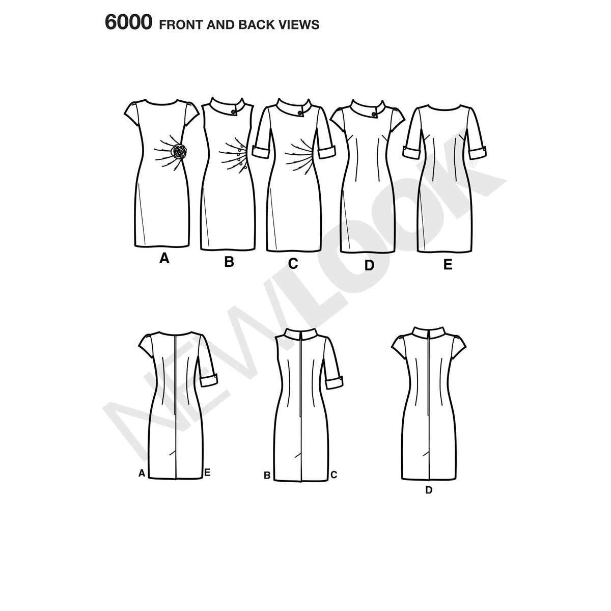 6000 Misses' Dresses