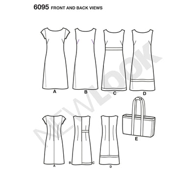 6095 Misses' Dresses
