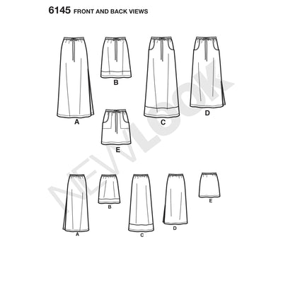 6145 Misses' Dress