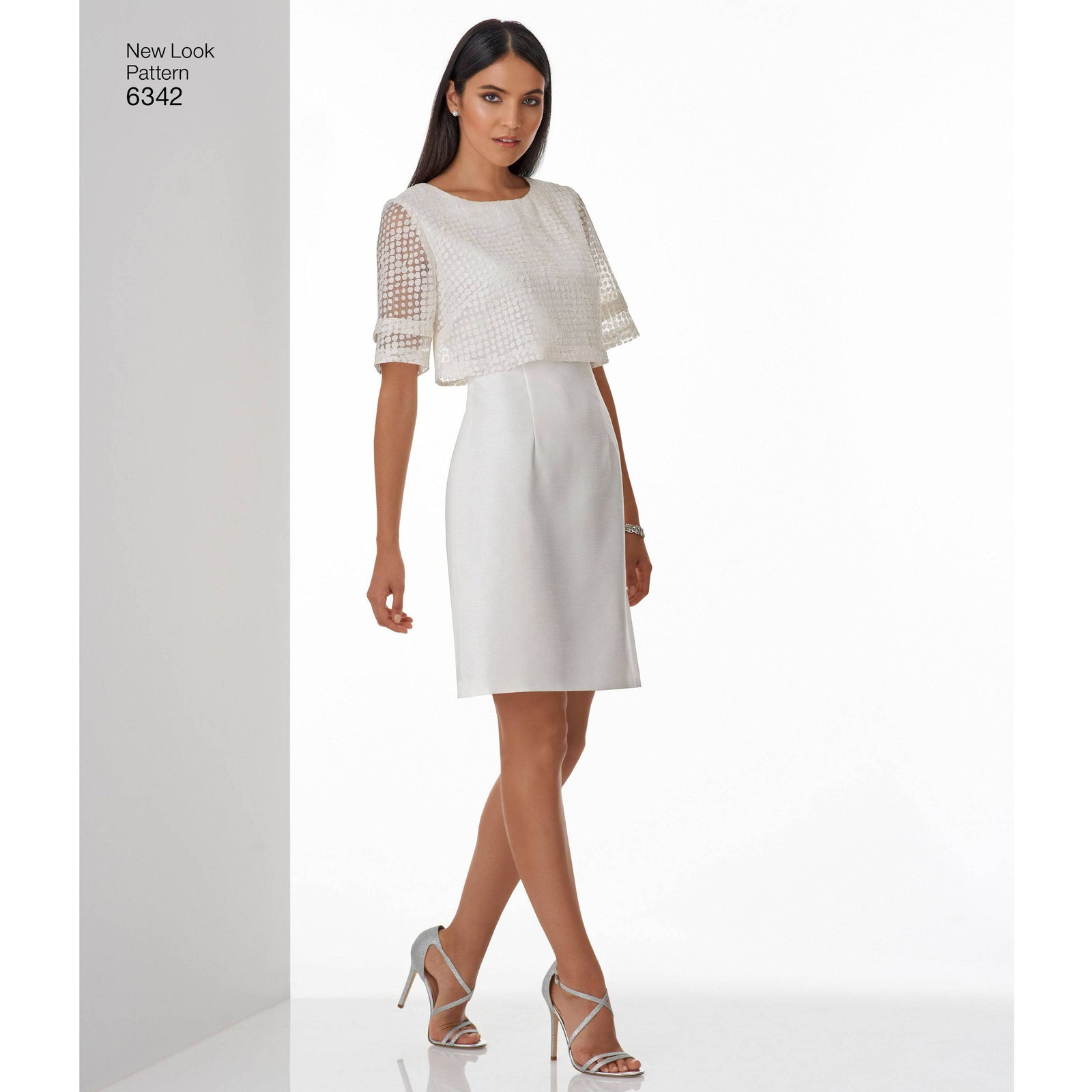 6342 Misses' Dress with or without Overbodice