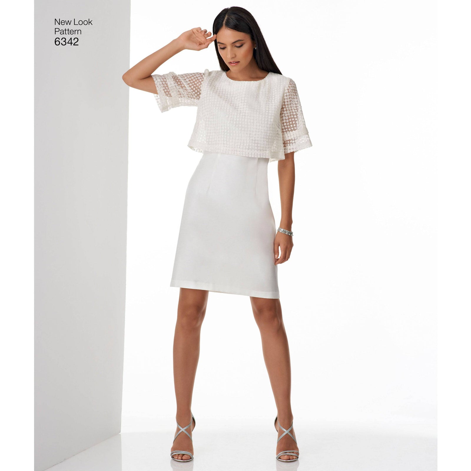 6342 Misses' Dress with or without Overbodice