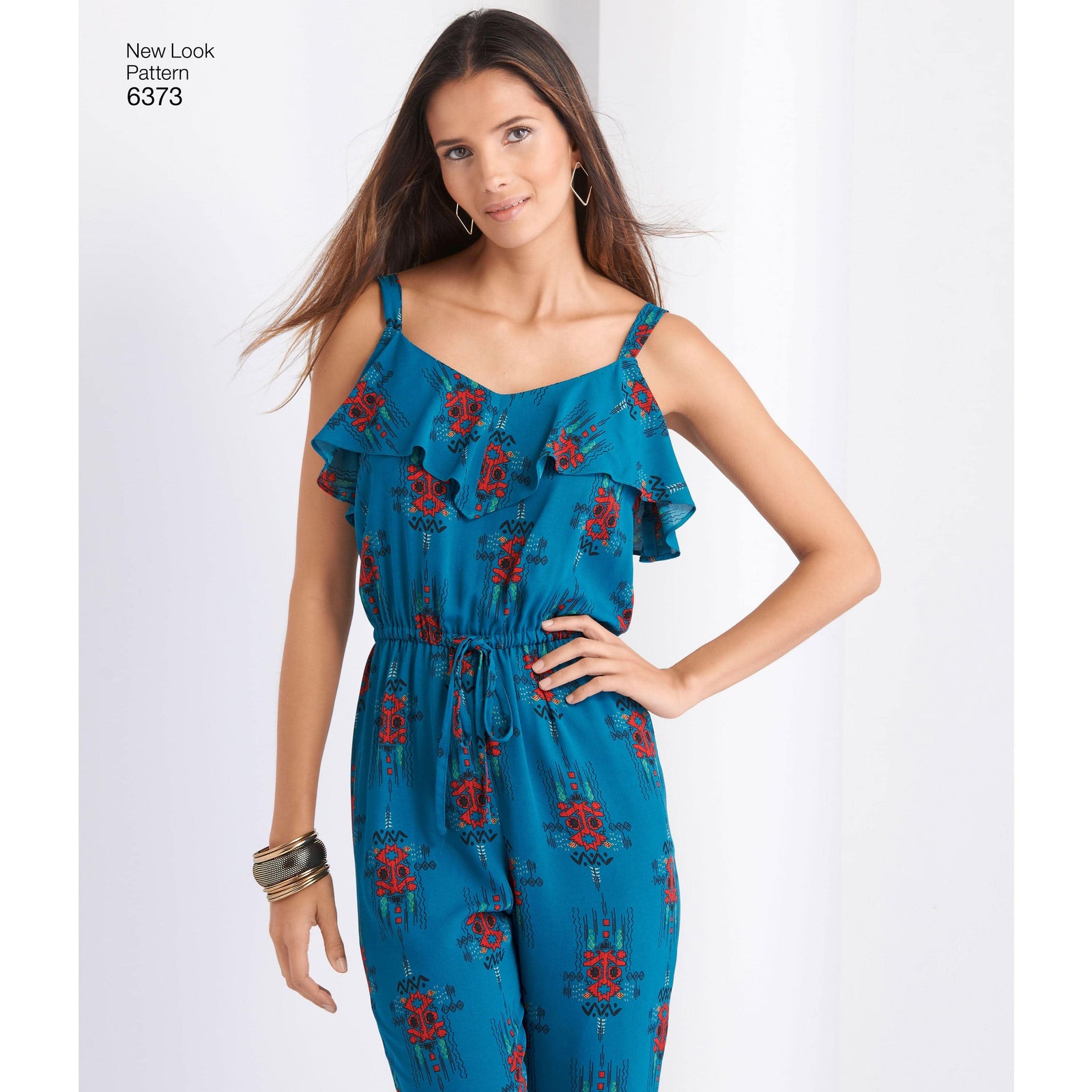 6373 Misses' Jumpsuit or Romper and Dresses