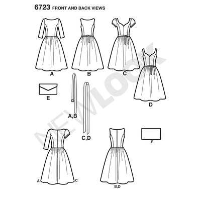 6723 Misses Dresses