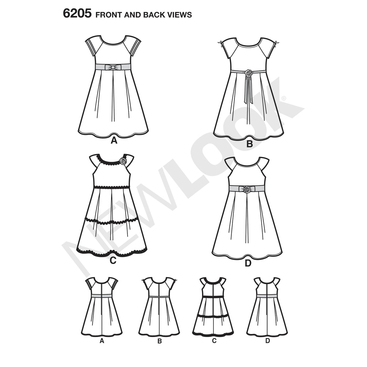 6205 Child's Dress