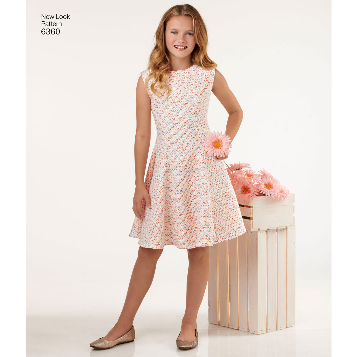 6360 Girls' Sized for Tweens Dress