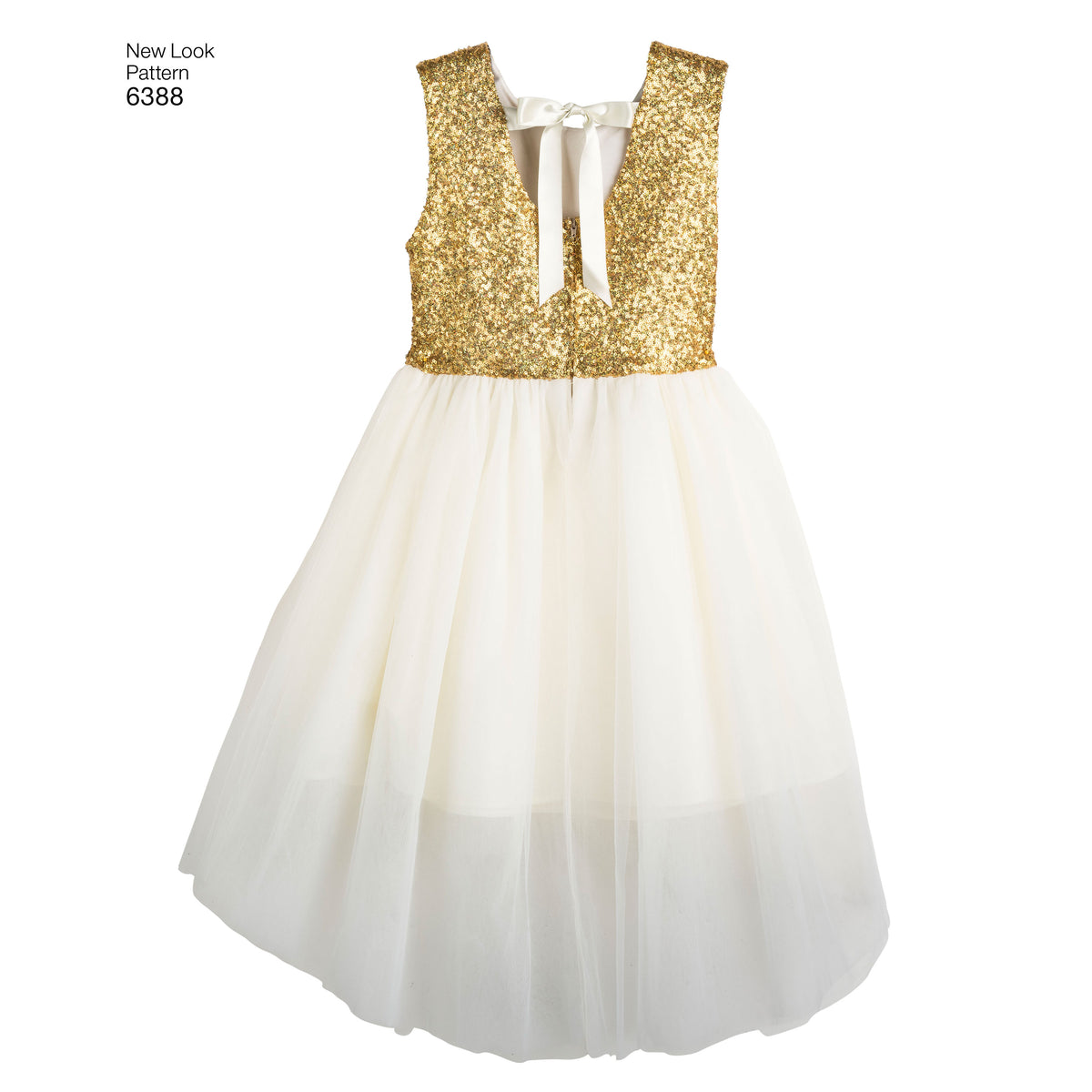 6388 Girls' Party Dresses