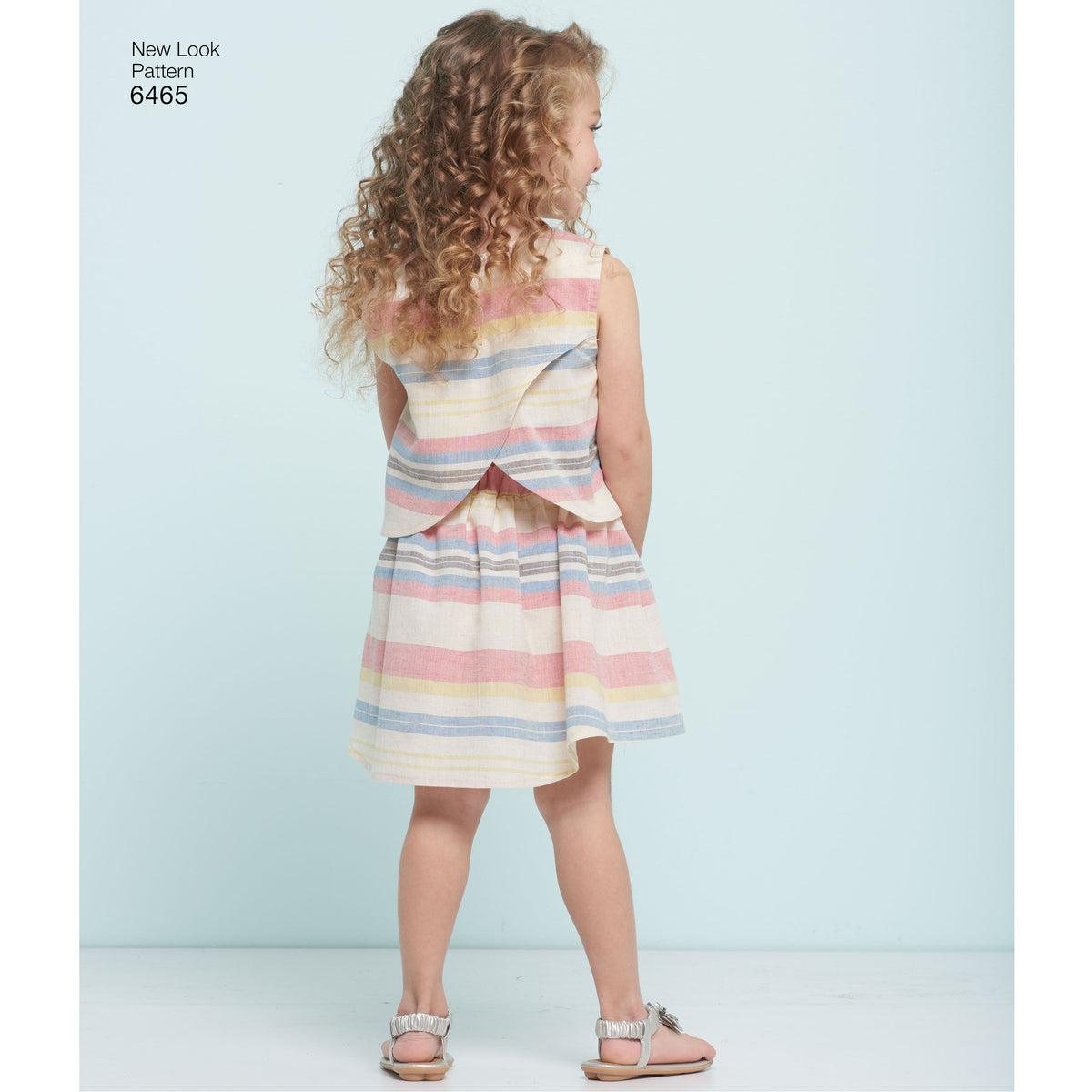 6465 Child&#39;s Easy Top, Skirt and Shorts