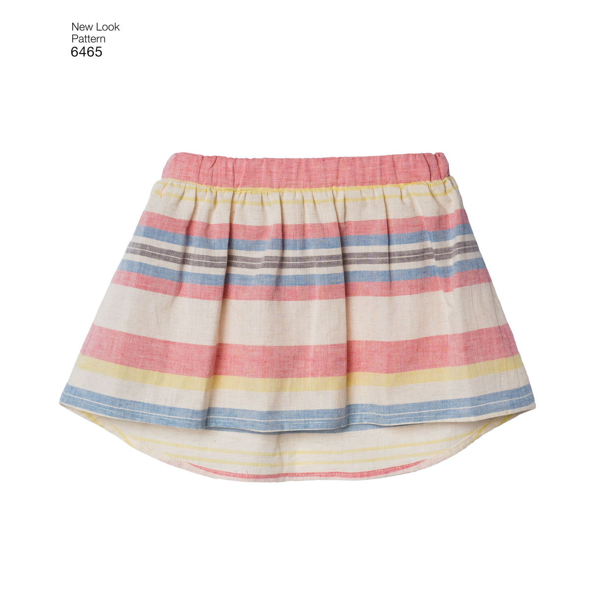 6465 Child&#39;s Easy Top, Skirt and Shorts