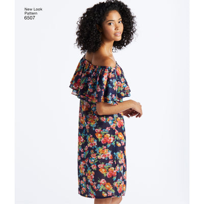 6507 New Look Pattern 6507 Women’s   Dresses and Top