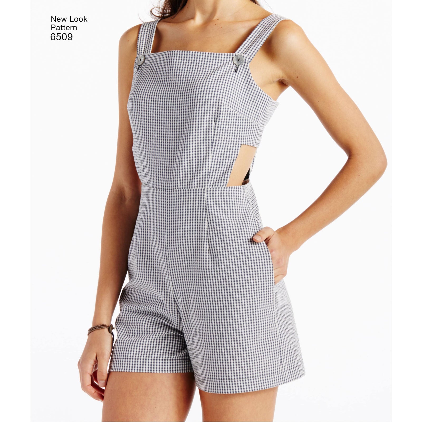 6509 New Look Pattern 6509 Women’s   Jumper, Romper, and Dress with Bodice Variations