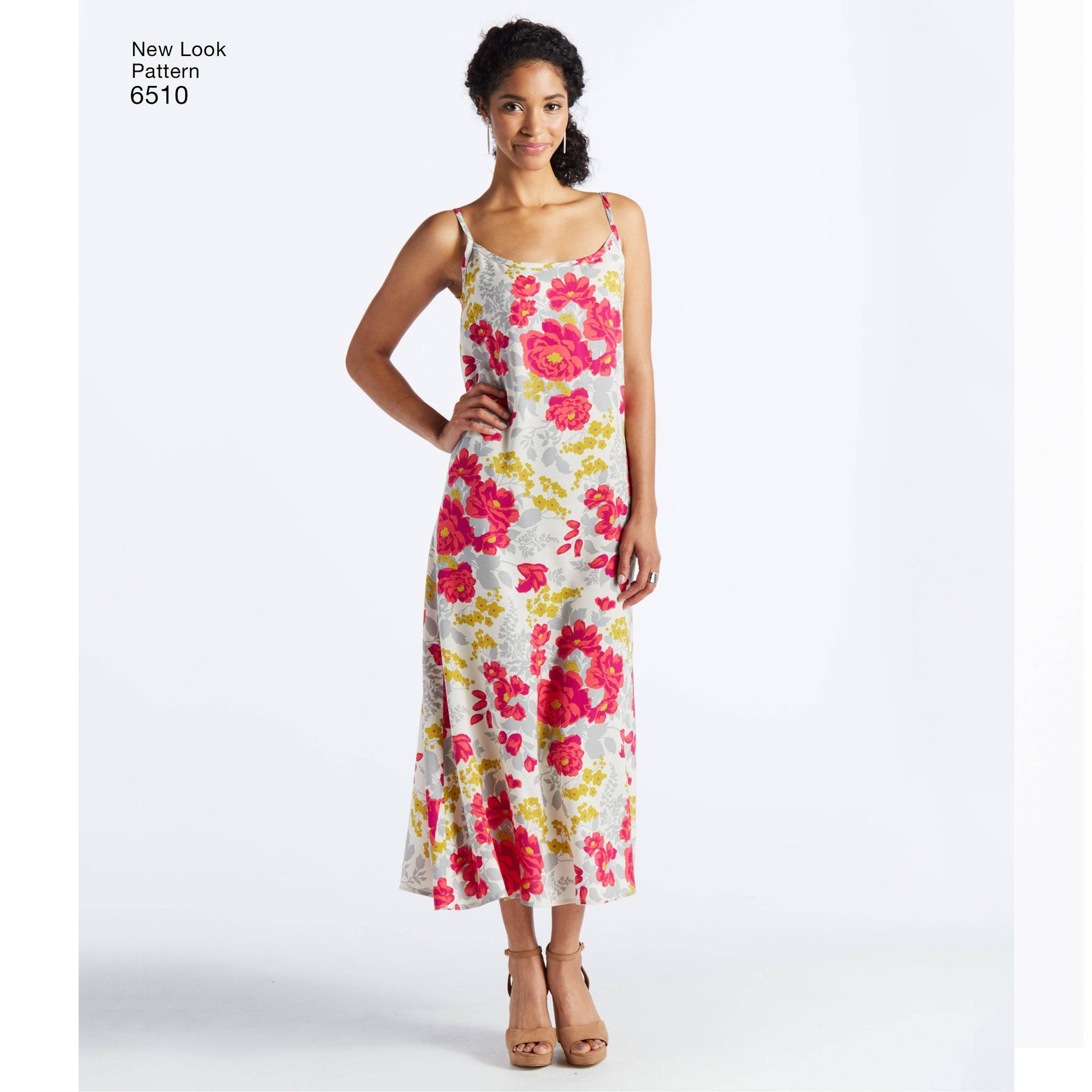 6510 New Look Pattern 6510 Women’s   Slip Dresses with Length and Back Variations