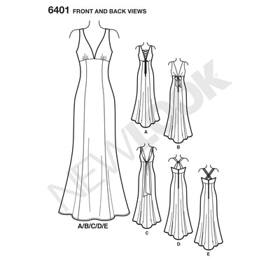 6401 Misses Special Occasion Dresses