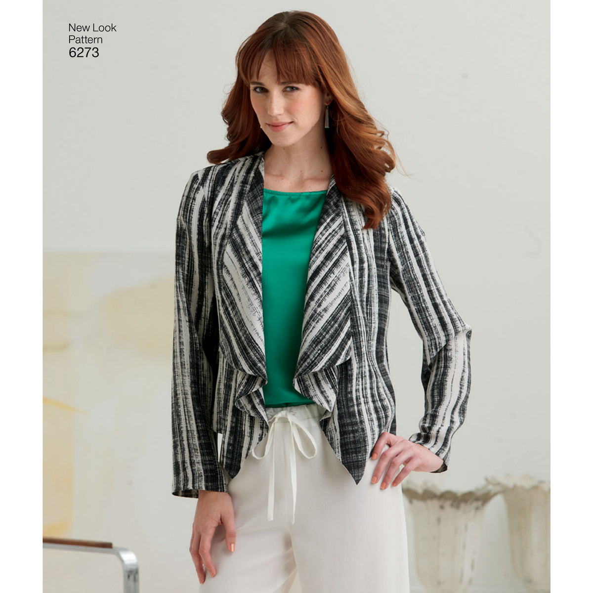6273 Misses' Jacket, Top, Pants and Skirt