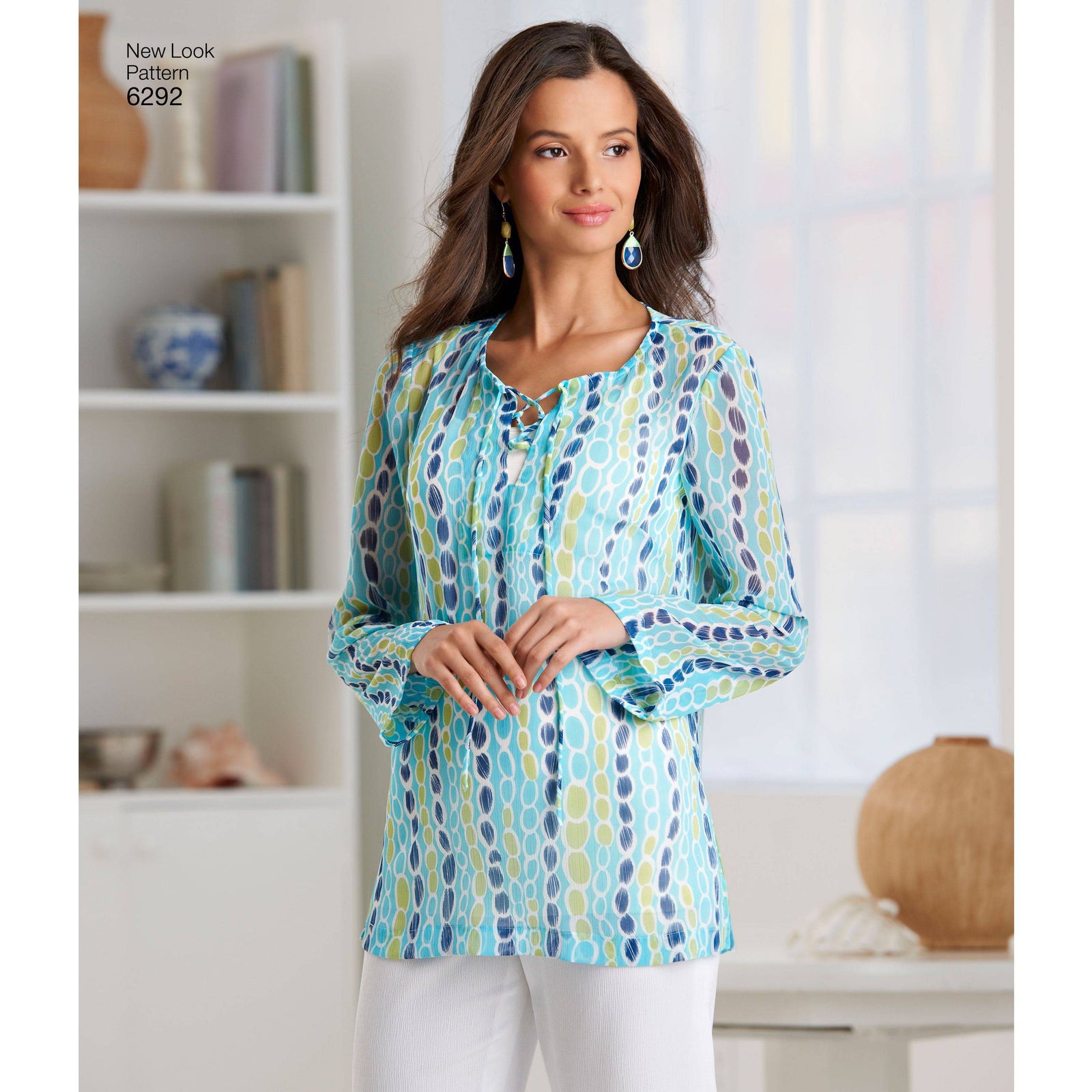 6292 Misses' Tunic or Top and Pull-on Pants