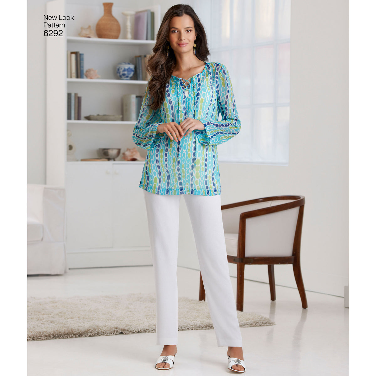 6292 Misses' Tunic or Top and Pull-on Pants